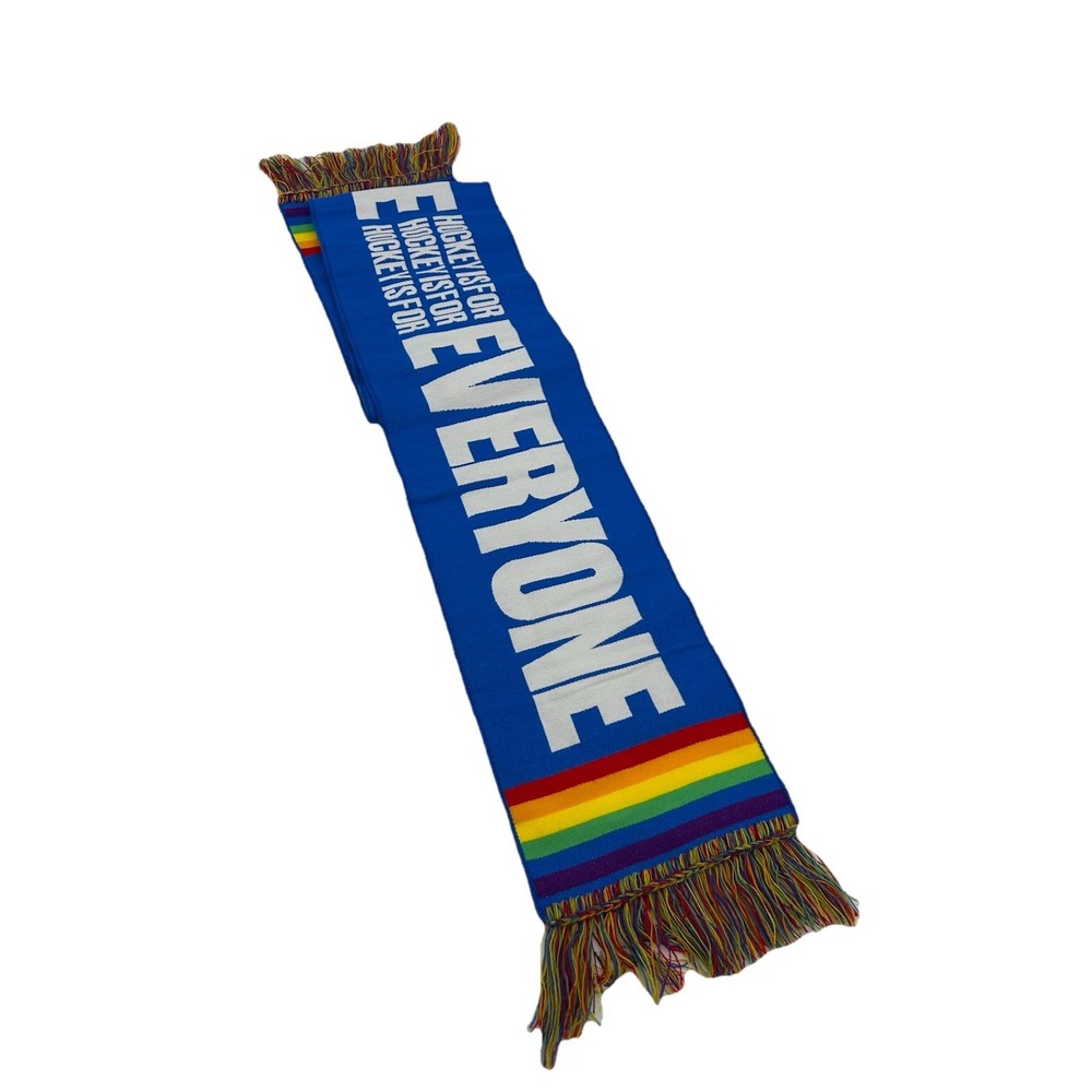 NY Rangers NHL‎ Hockey Pride Scarf Hockey Is For Everyone